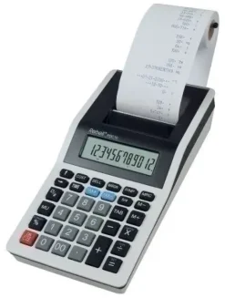 CALCULADORA IMPRESORA REBELL 12 DIGITOS PDC10 WB