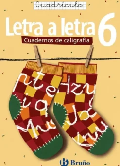 CALIGRAFÍA LETRA A LETRA CUADRÍCULA 6