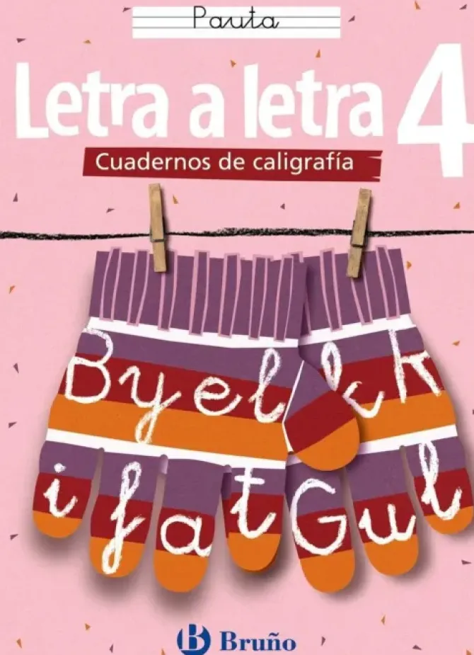 CALIGRAFÍA LETRA A LETRA PAUTA 4