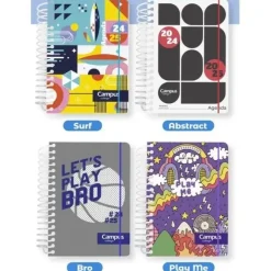 CAMPUS AGENDA ESC. 24 CAMPUS A5 DIA PAGINA TAPA POLIPROPILENO