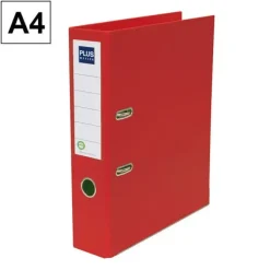 CAMPUS ARCHIVADOR PLUS A4 LOMO ANCHO ROJO E3R A4 PP ROJ MAK181003