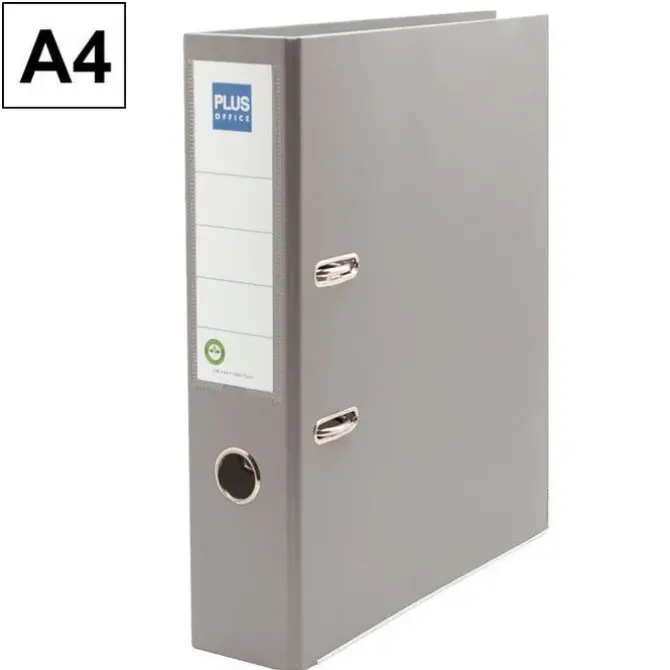 CAMPUS ARCHIVADOR PLUS A4 LOMO ANCHO GRIS ER3 A4 GRIS MAK180382