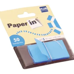 CAMPUS BANDERITAS PAPER-IN 25X45 AZUL 50UD 45547B MAK001641