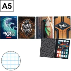 CAMPUS BLOC A5- 80H TD 70GR CN4MM RED NOSE 179132 MAK002466