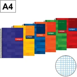 CAMPUS BLOC A4 80/H T.EXTD 90GR MM 1825-50 MAK001825