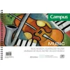 CAMPUS BLOC MUSICA A-4 20/H 80GR 1902-53 MAK001902