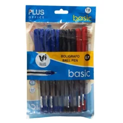 CAMPUS BOLIGRAFO PLUS +BASIC SURT./BOLSA 10U 081050 MAK081050