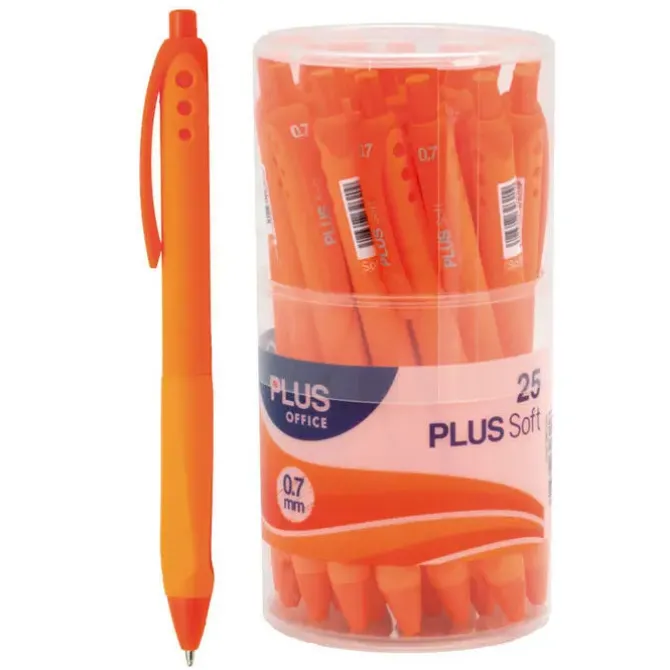 CAMPUS BOLIGRAFO PLUS SOFT 2 NARANJA BR9003-OR MAK081105