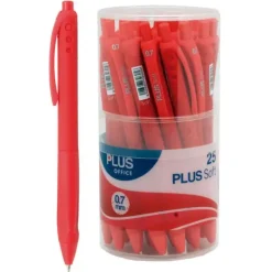 CAMPUS BOLIGRAFO PLUS SOFT 2 ROJO BR9003-RD MAK081102