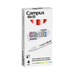 CAMPUS CAROTULADOR TIZA LIQUIDA ROJO NEON