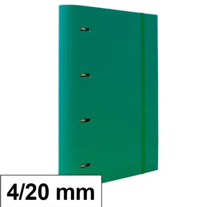 CAMPUS CARPETA CARTON PLUS 4A/20 RECAM. VERD 018-9273 MAK209327