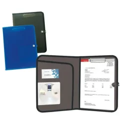 CAMPUS CARPETA MINICLIP+BROCHE PLUS PP TRANS KB624 MAK180449