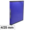 CAMPUS CARPETA PP PLUS A4 4A/25 AZUL RAYADO 649-57 BLUE MAK180834