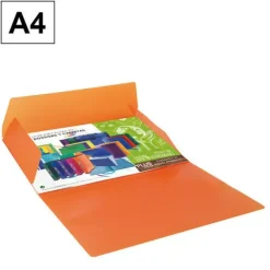 CAMPUS CARPETA PP PLUS A4 G/S TRASLUC. NARAN B183 NA MAK180537