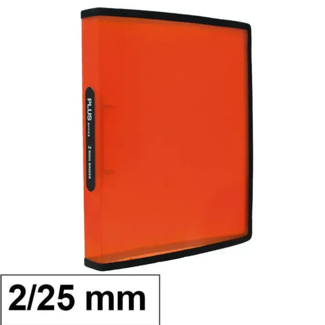 CAMPUS CARPETA PP PLUS A4 2A/25 NARANJA RAY. 180885 MAK180885