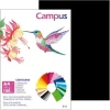 CAMPUS CARTULINA CAMPUS A4 180G NEGRO 601372 MAK220459