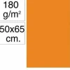 CAMPUS CARTULINA CAMPUS 50X65 180G NARANJA MAK630497