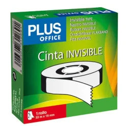 CAMPUS CINTA ADHESIVA INV.PLUS 19MMX33M CAJA 900 MAK040016