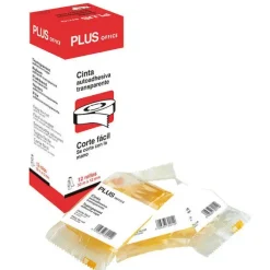CAMPUS CINTA ADHESIVA PLUS OFFICE 12MMX33M 408712 MAK040002