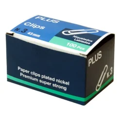 CAMPUS CLIPS PLUS Nº3 43MM /100U 407629 MAK040166