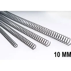 CAMPUS ESPIRAL METALICA PASO5:1/64 10MM 25 UNIDADES