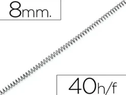 CAMPUS ESPIRAL METALICA PASO5:1/64 8MM 100U 3034E4N08 MAK220431