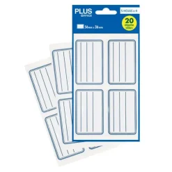 CAMPUS ETIQUETAS LIBROS PLUS 56X36 20E 0011275 MAK630150