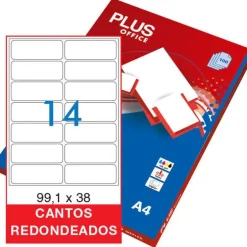 CAMPUS ETIQUETAS PLUS A4 99,1X38 100H 10690 MAK001637