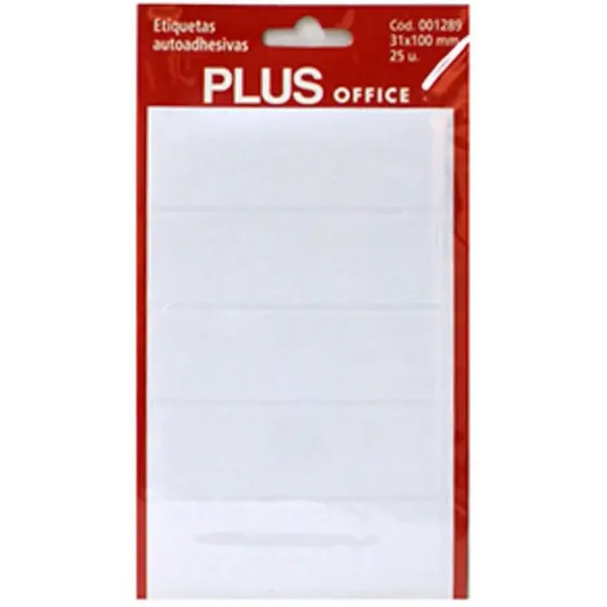 CAMPUS ETIQUETAS PLUS 31X100 5H 25U 607243 MAK001289