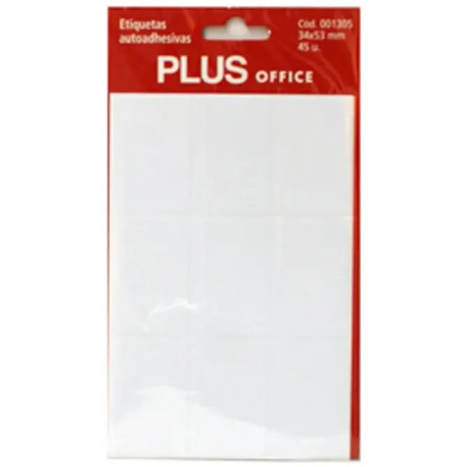 CAMPUS ETIQUETAS PLUS 34X53 5H 45U 607262 MAK001305