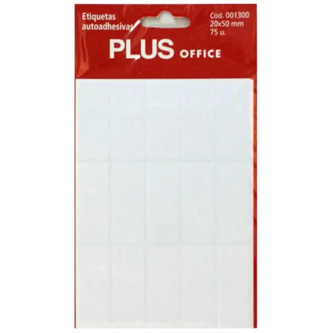 CAMPUS ETIQUETAS PLUS 20X50MM 5H 75U 607148 MAK001300