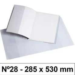 CAMPUS FORRO LIBROS PVC Nº28 120M 285*530/5U BC-285X53 MAK630530