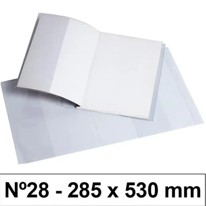 CAMPUS FORRO LIBROS PVC Nº28 120M 285*530/5U BC-285X53 MAK630530