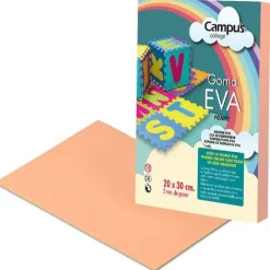 CAMPUS GOMA EVA CAMPUS A4 CARNE/10UD EVA-A4-SKN MAK630519