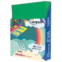 CAMPUS GOMA EVA CAMPUS 40X60 VERDE BILL @@@ VER.OSCURO MAK630474