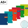 CAMPUS LIBRETA A5+ GRAPADA MILIMETRADO 48HOJAS 90GR TAPA PP POLIPROPILENO CUADRO 1MM 002751 MAK002751