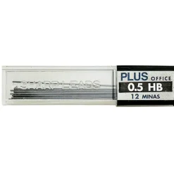 CAMPUS MINAS PLUS OFFICE 0,5MM HB POLYM/12UD 701559 MAK080083