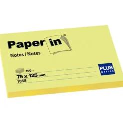 CAMPUS NOTA ADH.PAPER-IN 75X125 100H AMARILL 30500 MAK001207