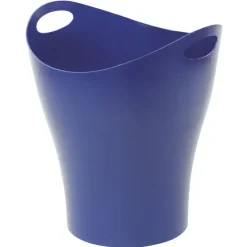 CAMPUS PAPELERA MAKRO PLASTICO OVAL AZUL OSC 2893 BLUE MAK040473