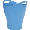 CAMPUS PAPELERA MAKRO PLASTICO OVAL AZUL CIE AZ2191 MAK040442