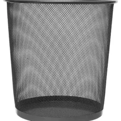 CAMPUS PAPELERA PLUS METAL PEQUEÑA REJ.NEGRO 509 MAK040345