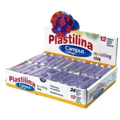 CAMPUS PLASTILINA CAMPUS PEQUEÑA 60G VIOLETA PO-1440-24VI MAK630627