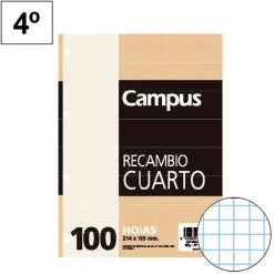 CAMPUS RECAMBIO 4º 100H 60GR 4TAL CN4MM 21179-115- MAK001120