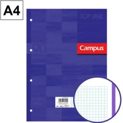 CAMPUS RECAMBIO A4 100H 90G 4TAL.CN5MM MORAD 002296 MAK002296