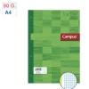 CAMPUS RECAMBIO A4 80H 90G 4T.CN5 TAPA VERDE MAK002833