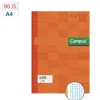 CAMPUS RECAMBIO A4 80H 90G 4T.CN5 TAPA NARAN NARANJA MAK002829