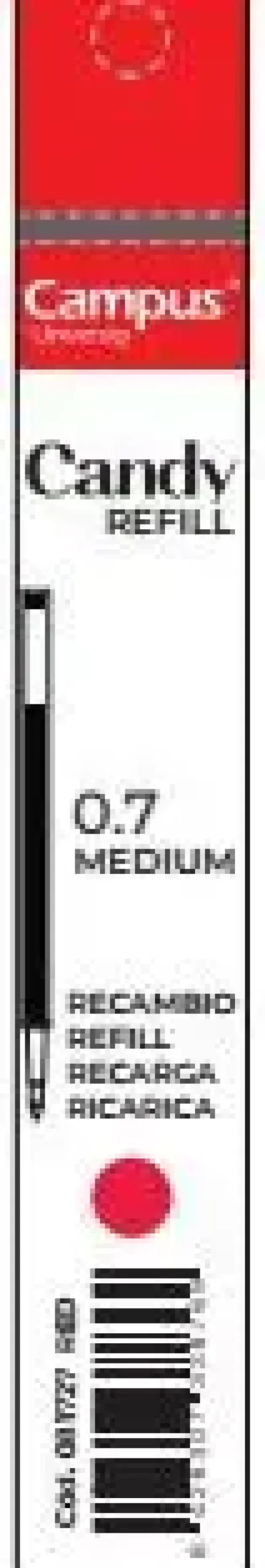 CAMPUS RECAMBIO BOLI CANDY ROJO ECO FRIENDLY