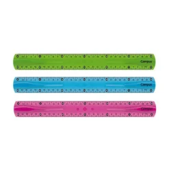 CAMPUS REGLA CAMPUS PLASTICO 30 CM FLEXIBLE KR970854 MAK600359
