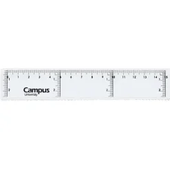 CAMPUS REGLA MAKRO PLASTICO 15 CM 15-1808 MAK600097