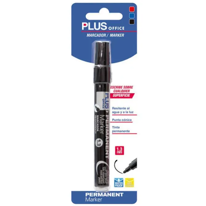 CAMPUS ROTULADOR PLUS MARKER 1.3 NEGRO/BL.1U PER2400BLAC B MAK080974
